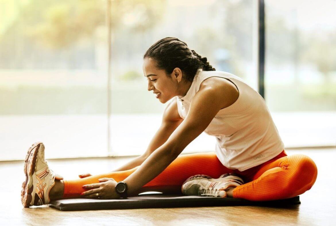 stretch before workout
